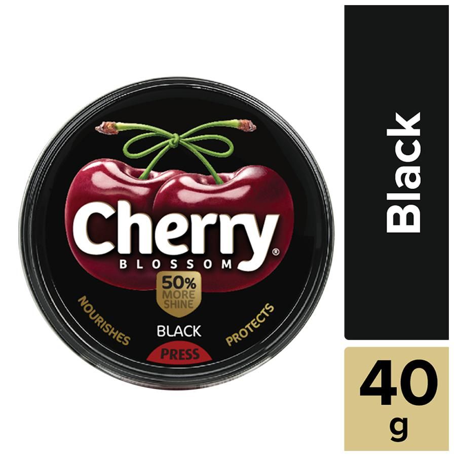 Cherry 40gm Black Polish
