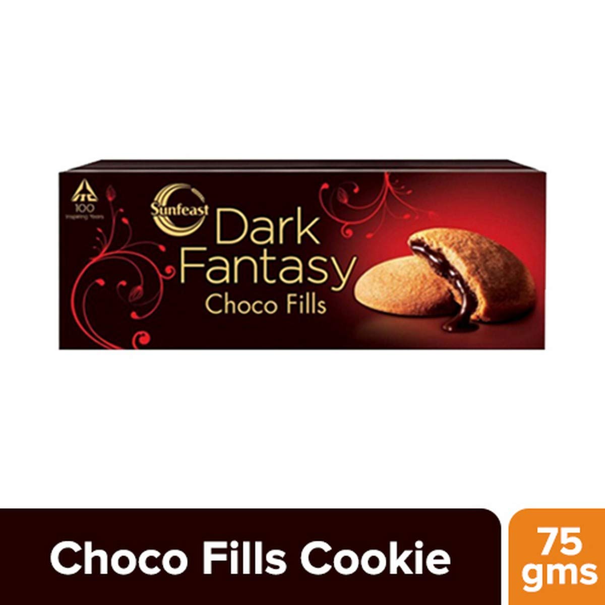 Sunfeat Dark Fantasy Choco Fills 75gm