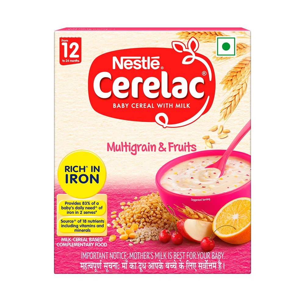 Nestle Cerelac Multigrain and Fruits 300gm