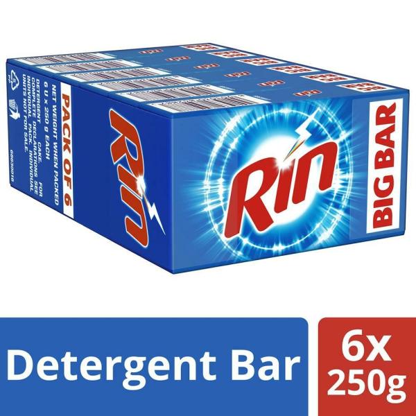 Rin Detergent Bar Set 6u*250gm