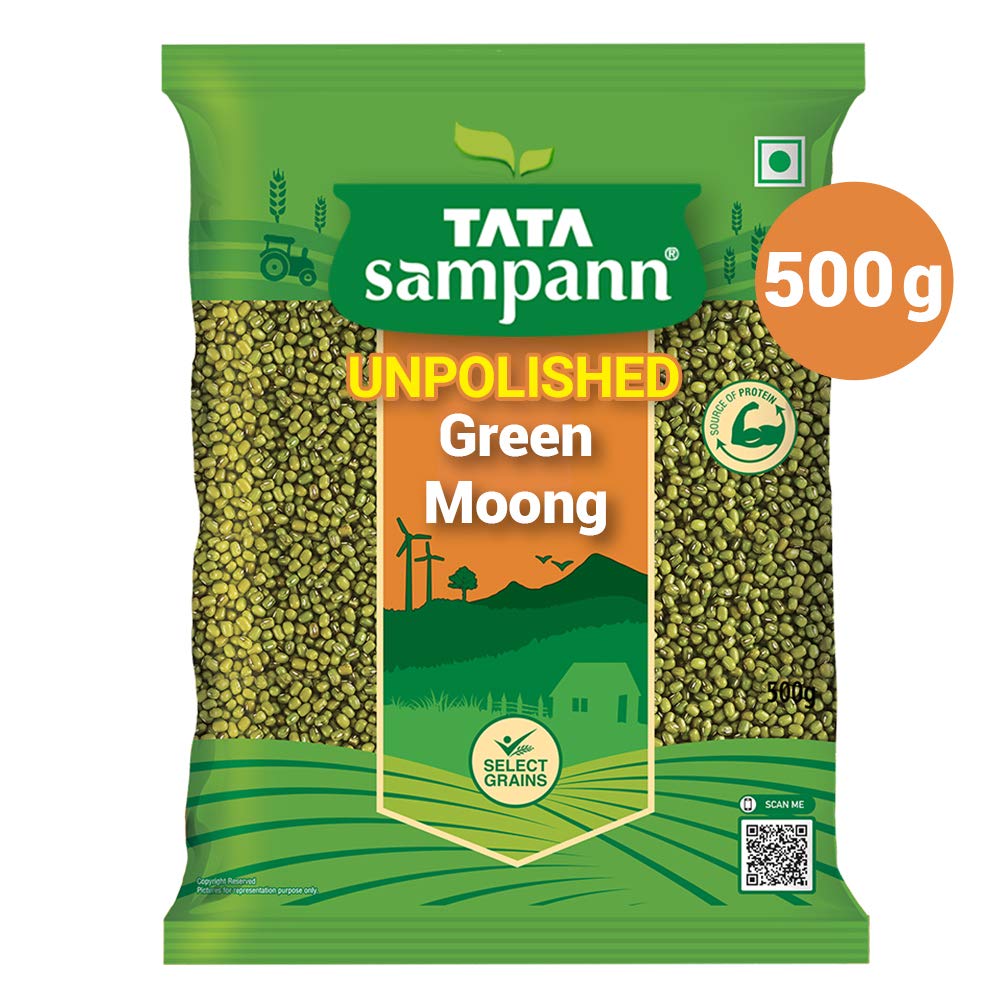 Tata Green Moong 500gm