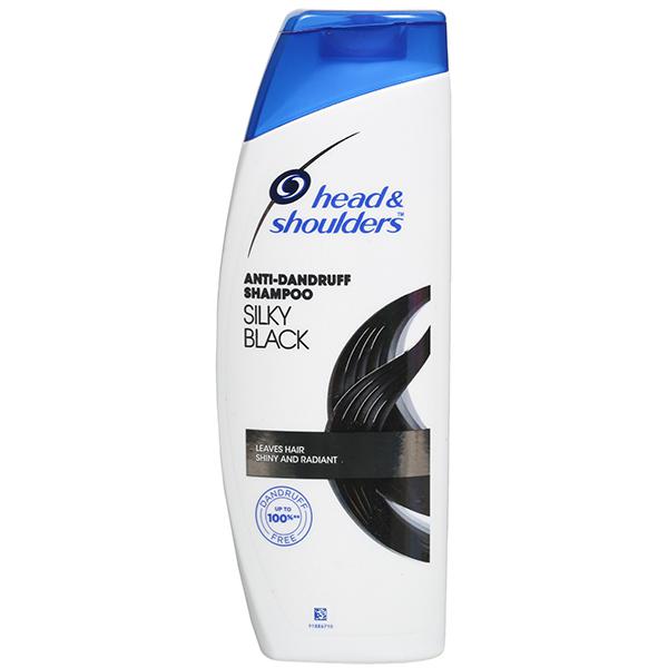 Head & Shoulder 340ml  Silky Black Shampoo