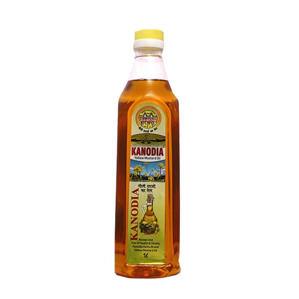 Kanodia Yellow Mustard Oil 1lt