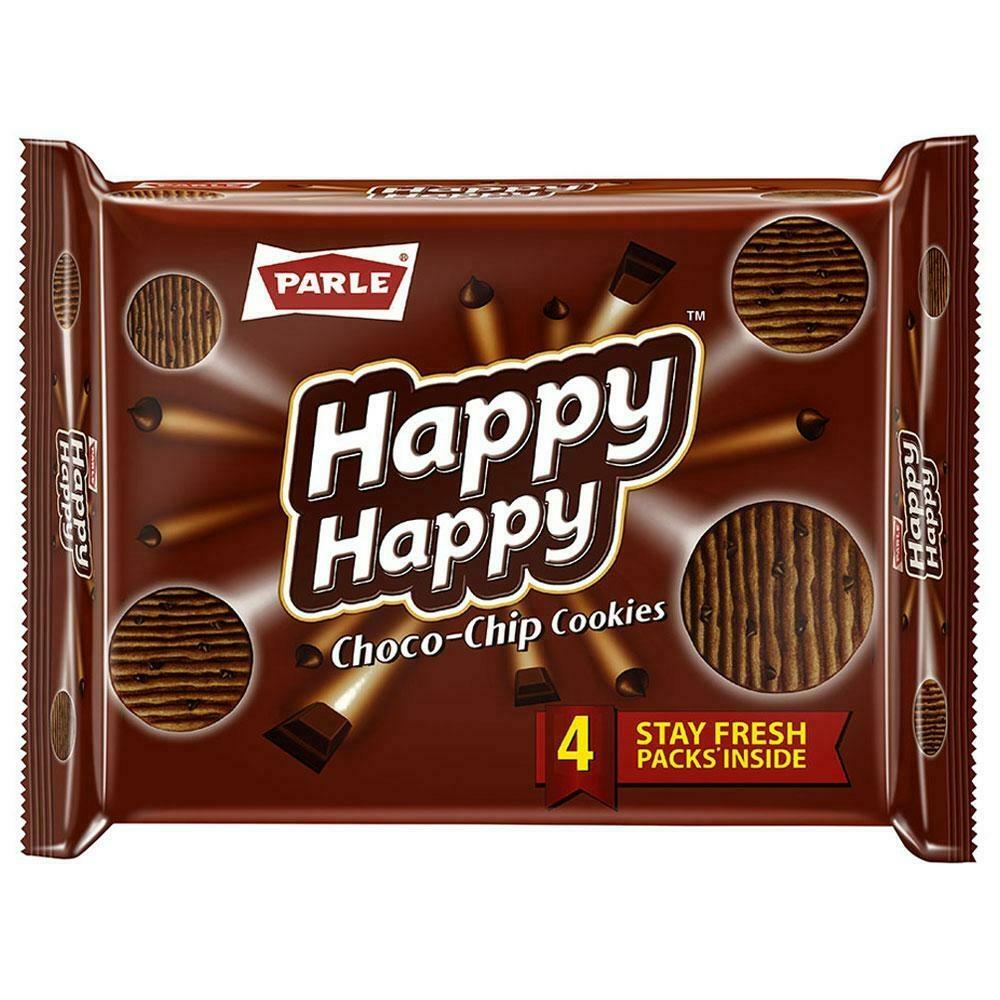 Parle Happy Happy Choco Chip Cookies 400gm