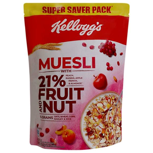 Kelloggs Muesli Fruit Nut & seed 500gm