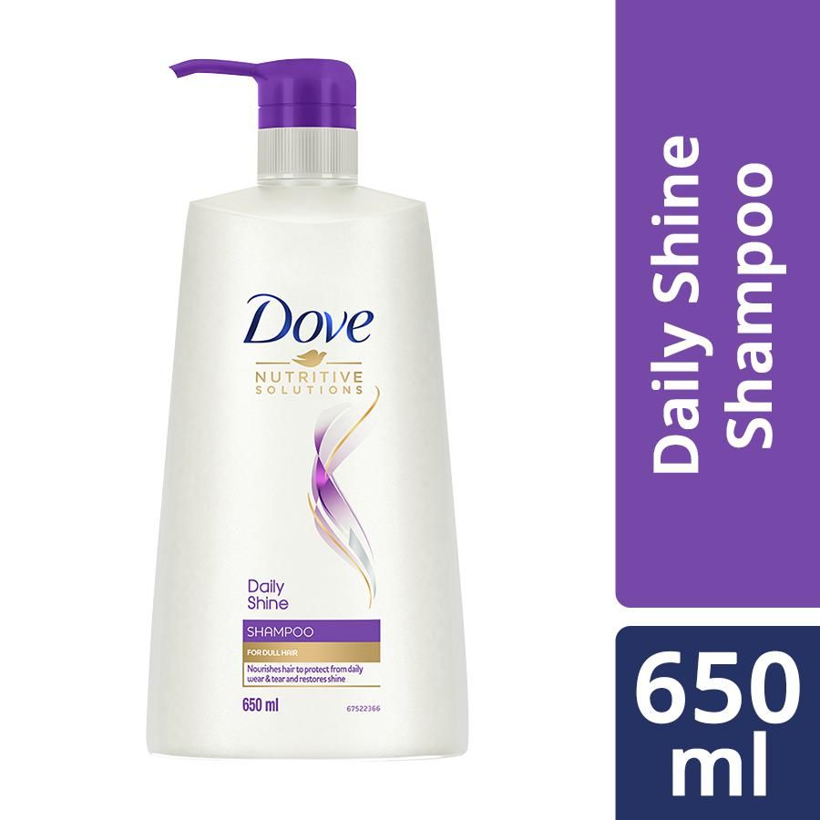 Dove 650ml Daily Shine Shampoo