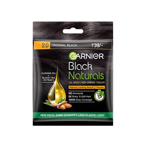 Garnier Original Black Hair Color Pouch