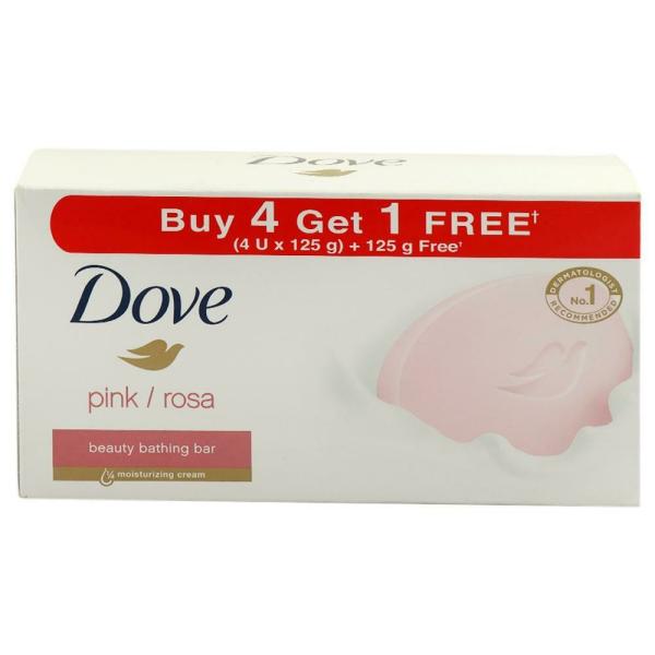 Dove Pink  Beauty Bathing Bar 5u*125g