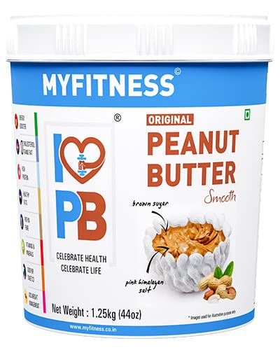 Myfitness Original Peanut Butter Smooth 1.25kg