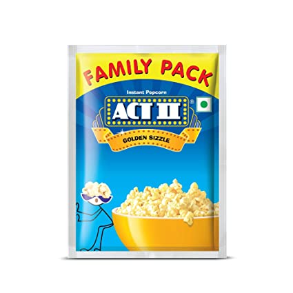 Act II Golden Sizzle Party Pack 150gm