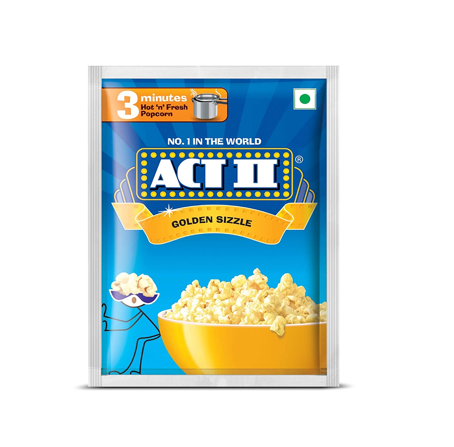Act II  Golden Sizzle Pop Corn 40gm