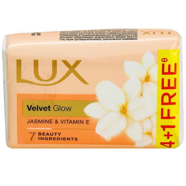 Lux Velvet Glow Soap 4+1